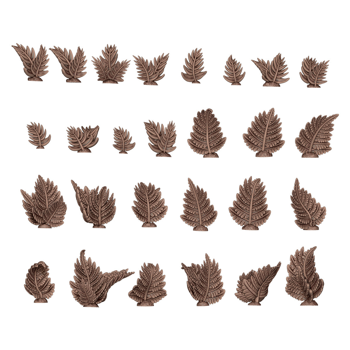 AK INTERACTIVE: FERN - BASING BITS 25 PCS