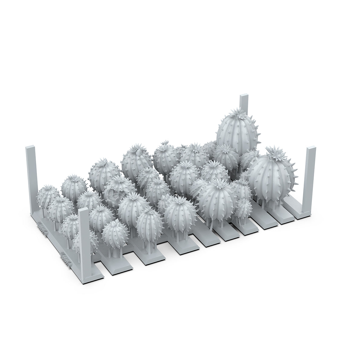 AK INTERACTIVE: CACTUS BARREL - BASING BITS 20 PCS