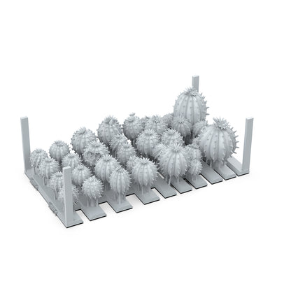 AK INTERACTIVE: CACTUS BARREL - BASING BITS 20 PCS