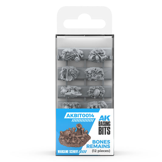 AK INTERACTIVE: BONES REMAINS - BASING BITS 12 PCS