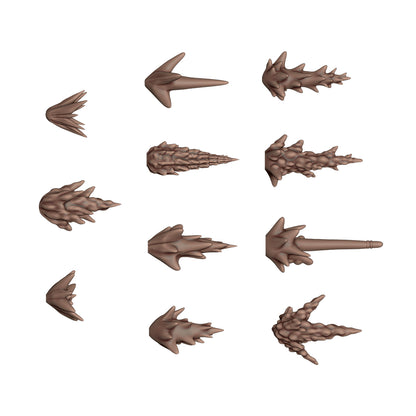 AK INTERACTIVE: WEAPONS SHOT FX - BASING BITS 54 PCS