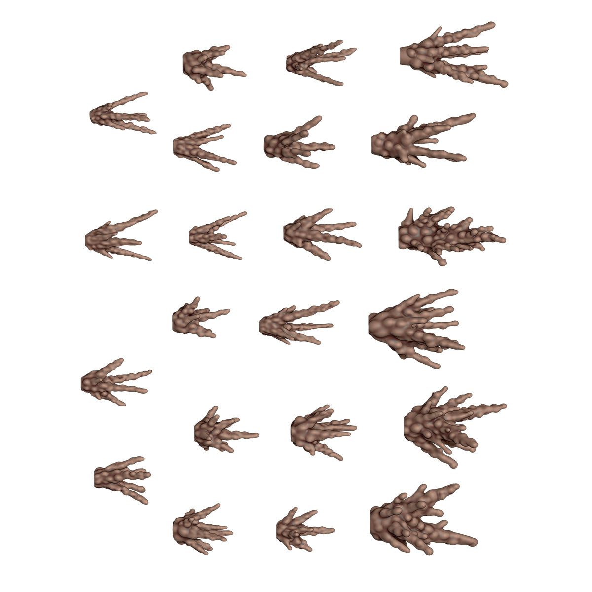 AK INTERACTIVE: BULLET IMPACT FX - BASING BITS 43 PCS