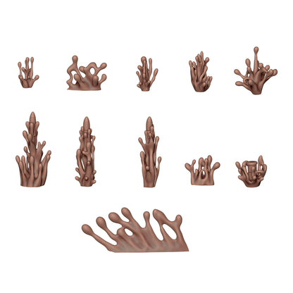 AK INTERACTIVE: BLOOD FX - BASING BITS 54 PCS