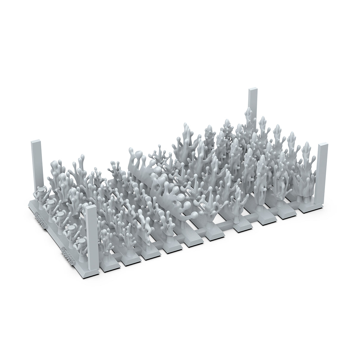 AK INTERACTIVE: BLOOD FX - BASING BITS 54 PCS