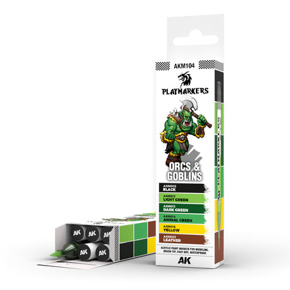 AK INTERACTIVE: ORCS & GOBLINS – PLAYMARKER SET
