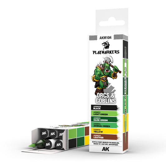 AK INTERACTIVE: ORCS & GOBLINS – PLAYMARKER SET