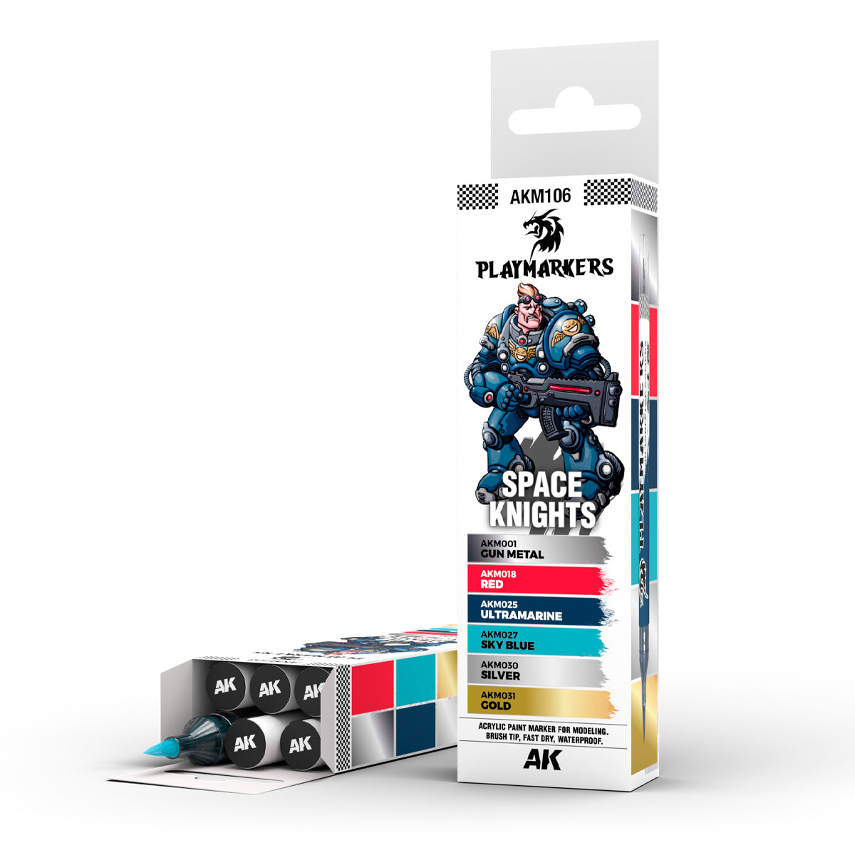 AK INTERACTIVE: SPACE KNIGHTS – PLAYMARKER SET
