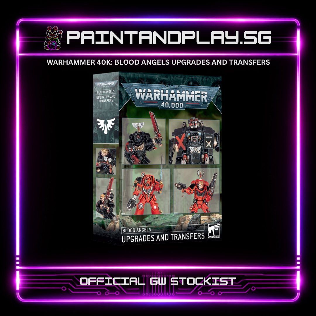 WARHAMMER 40K: BLOOD ANGELS ARMY SQUAD & HEROES HUB - DANTE, MEPHISTON & GUARD
