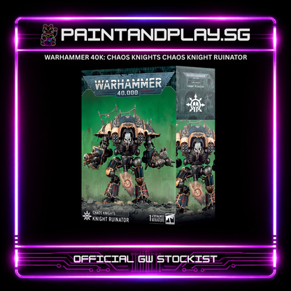 WARHAMMER 40K: IMPERIAL & CHAOS KNIGHTS HUB - SUPER-HEAVY WAR ENGINES