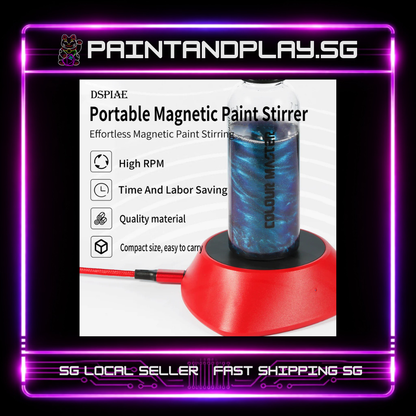 DSPIAE: MS-01 LE MAGNETIC AND ELECTRIC PAINT SHAKER