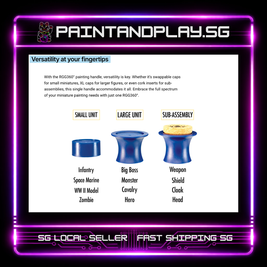REDGRASS GAMES: RGG360 PAINTING HANDLE V2