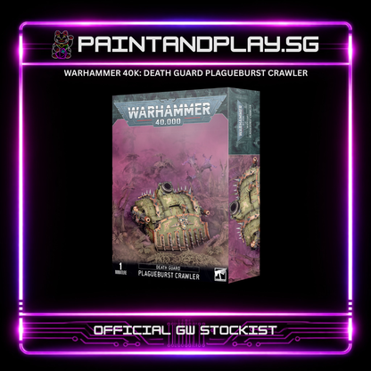 WARHAMMER 40K: DEATH GUARD ARMY SQUAD & HEROES HUB - MORTARION, TYPHUS & CRAWLER