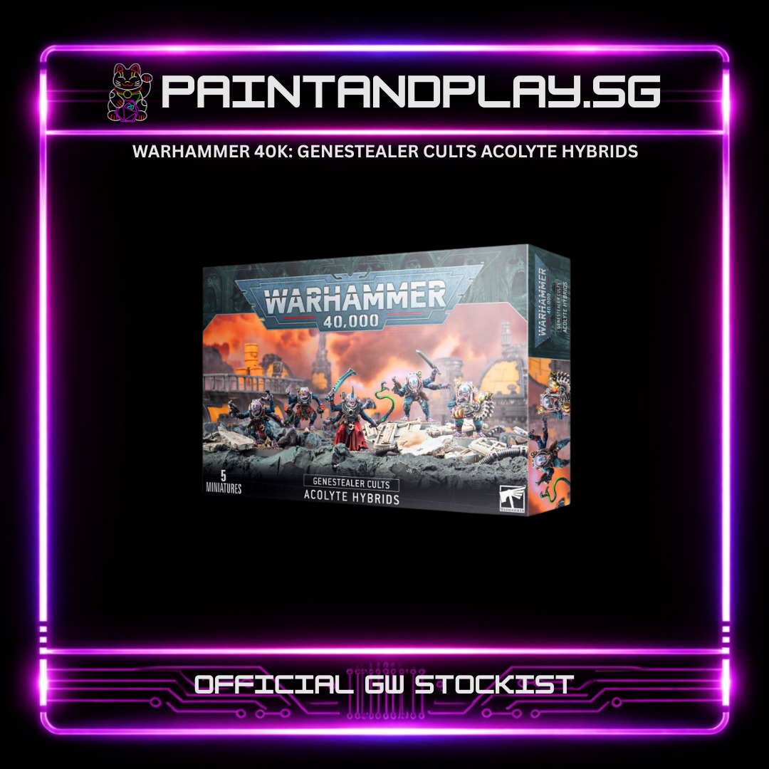 WARHAMMER 40K: GENESTEALER CULTS ARMY SQUAD HUB - BROODCOVEN, HYBRIDS & GOLIATH