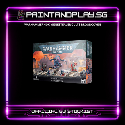 WARHAMMER 40K: GENESTEALER CULTS ARMY SQUAD HUB - BROODCOVEN, HYBRIDS & GOLIATH