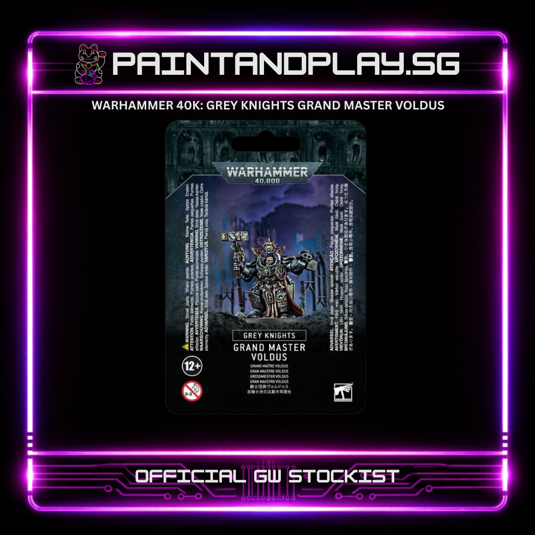 WARHAMMER 40K: GREY KNIGHTS ARMY SQUAD HUB - DREADKNIGHT, TERMINATORS & CROWE