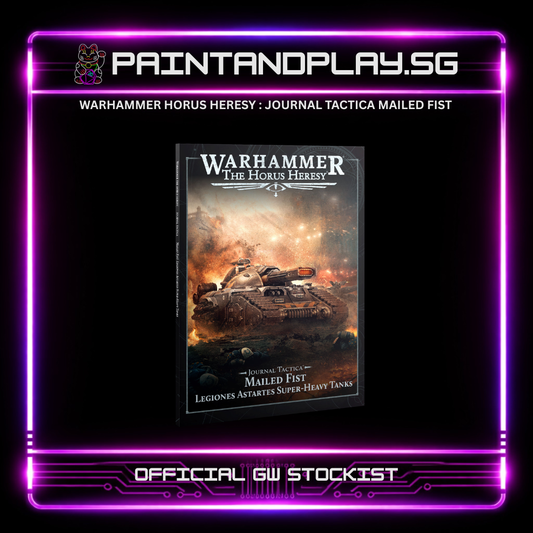 WARHAMMER HORUS HERESY : JOURNAL TACTICA MAILED FIST