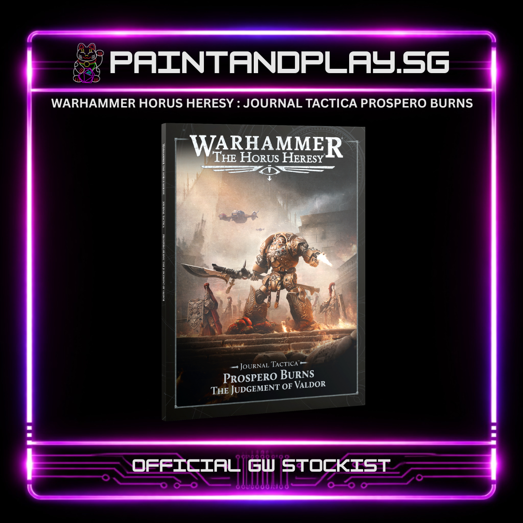 WARHAMMER HORUS HERESY : JOURNAL TACTICA PROSPERO BURNS JUDGEMENT OF VALDOR