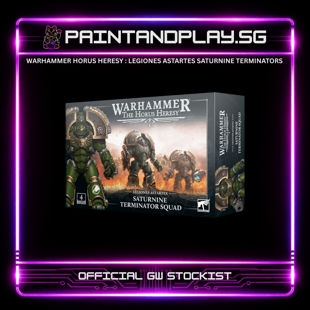 WARHAMMER HORUS HERESY: LEGIONES ASTARTES SATURNINE TERMINATORS