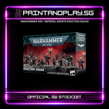 WARHAMMER 40K : IMPERIAL AGENTS COLLECTION HUB