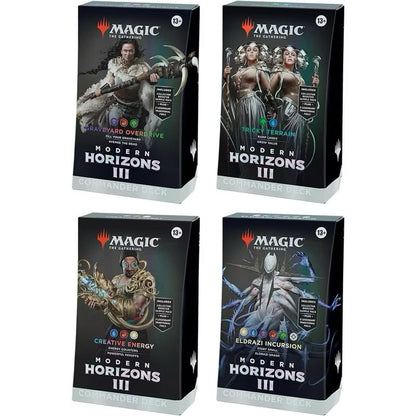 MAGIC THE GATHERING: MODERN HORIZONS 3 COMMANDER DECKS