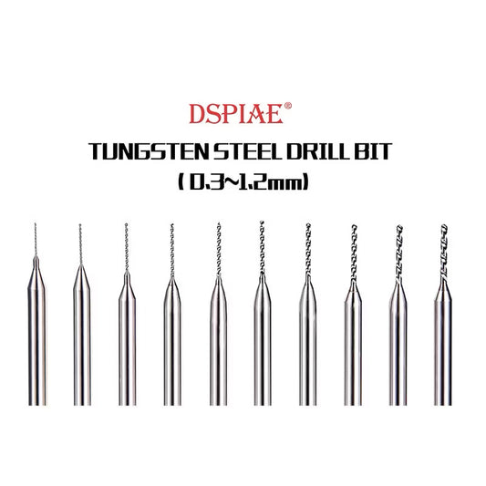 DSPIAE: DB-03 TUNGSTEN DRILL BIT (0.3MM-1.2MM)