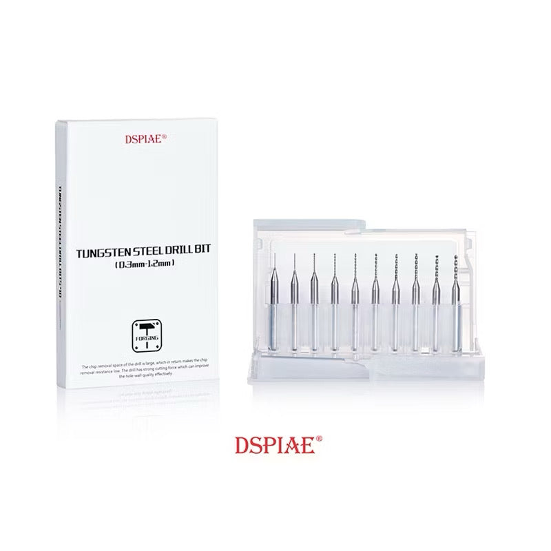 DSPIAE: DB-03 TUNGSTEN DRILL BIT (0.3MM-1.2MM)