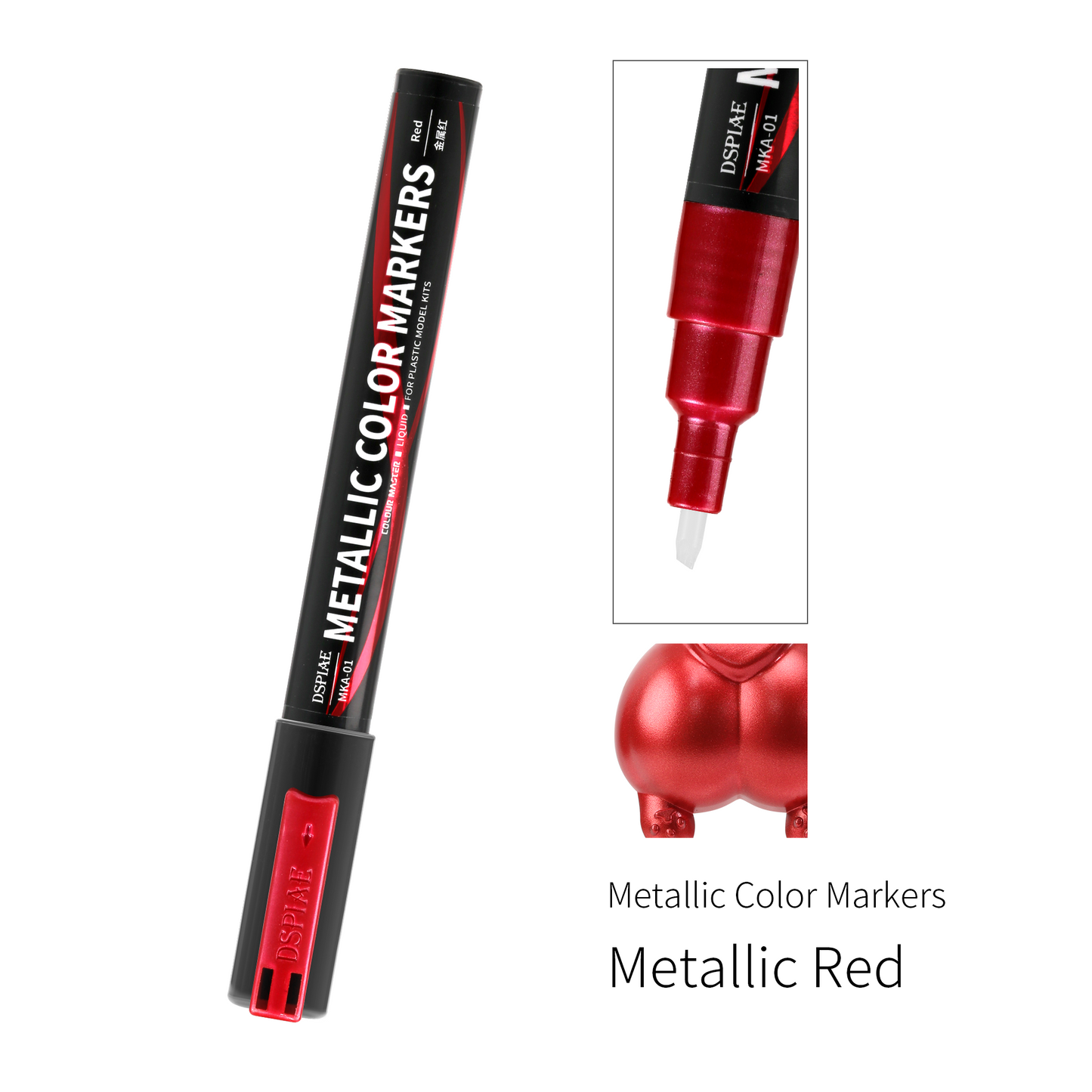 DSPIAE: MKM/MKS/MKA ACRYLIC SOFT TIPPED MARKERS FOR PLASTIC MODELS