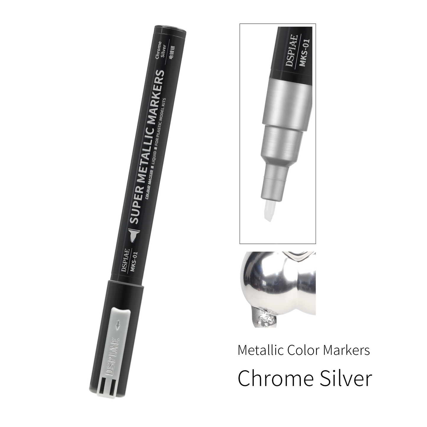 DSPIAE: MKM/MKS/MKA ACRYLIC SOFT TIPPED MARKERS FOR PLASTIC MODELS