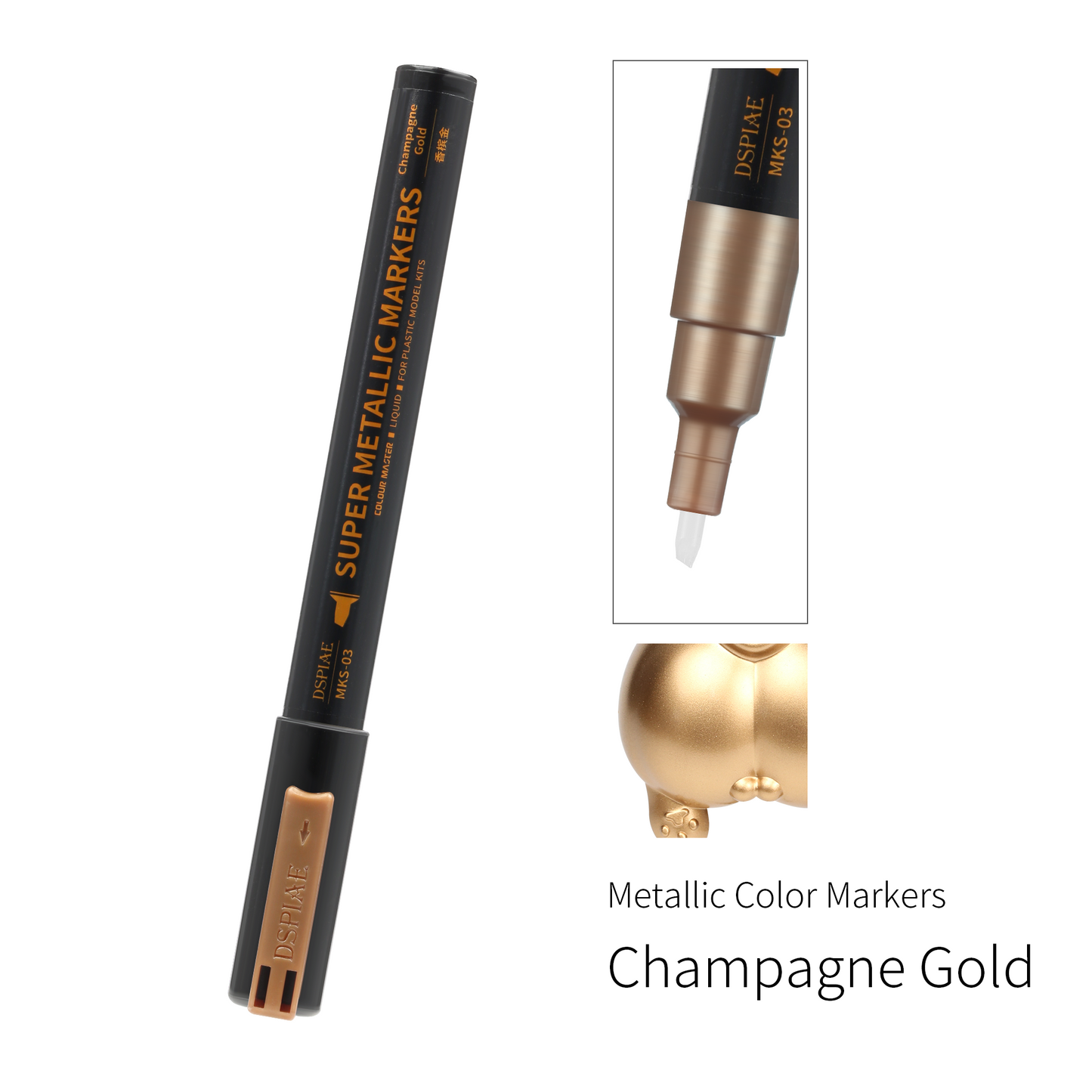 DSPIAE: MKM/MKS/MKA ACRYLIC SOFT TIPPED MARKERS FOR PLASTIC MODELS