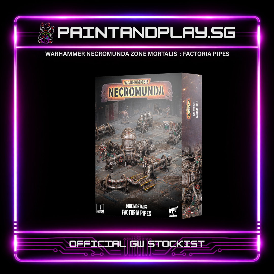 NECROMUNDA ZONE MORTALIS TERRAIN & ENVIRONMENT SCENERY