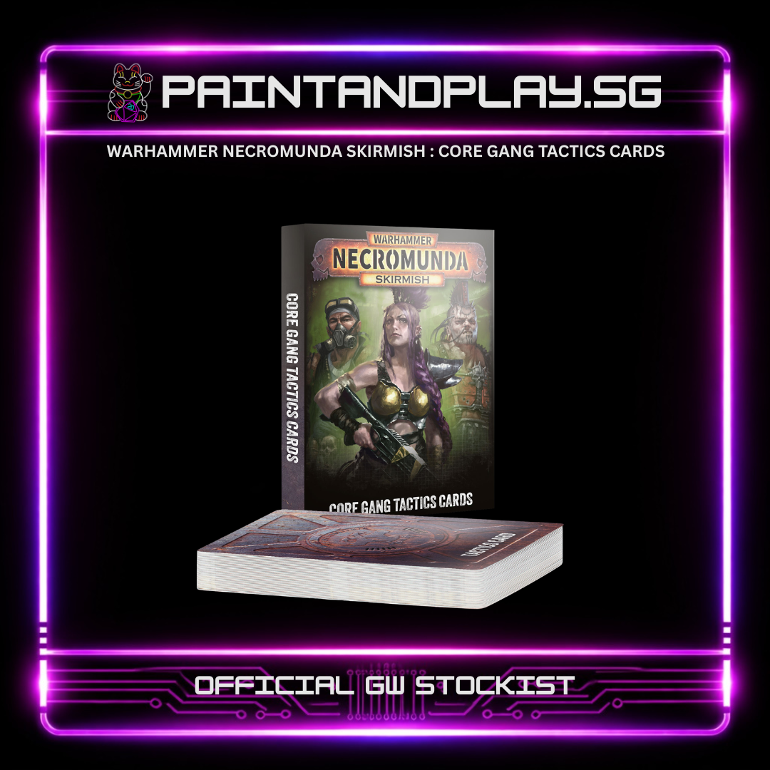 NECROMUNDA CORE RULEBOOKS & GANG TACTICS EXPANSIONS COLLECTION