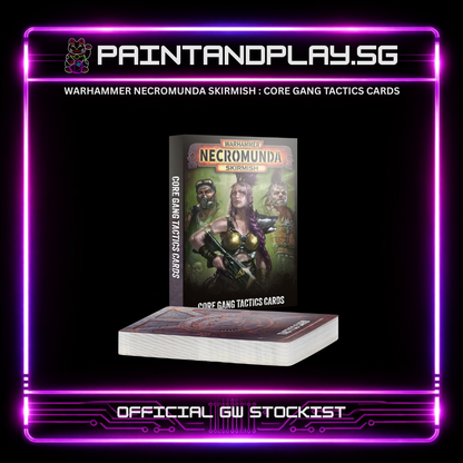 NECROMUNDA CORE RULEBOOKS & GANG TACTICS EXPANSIONS COLLECTION