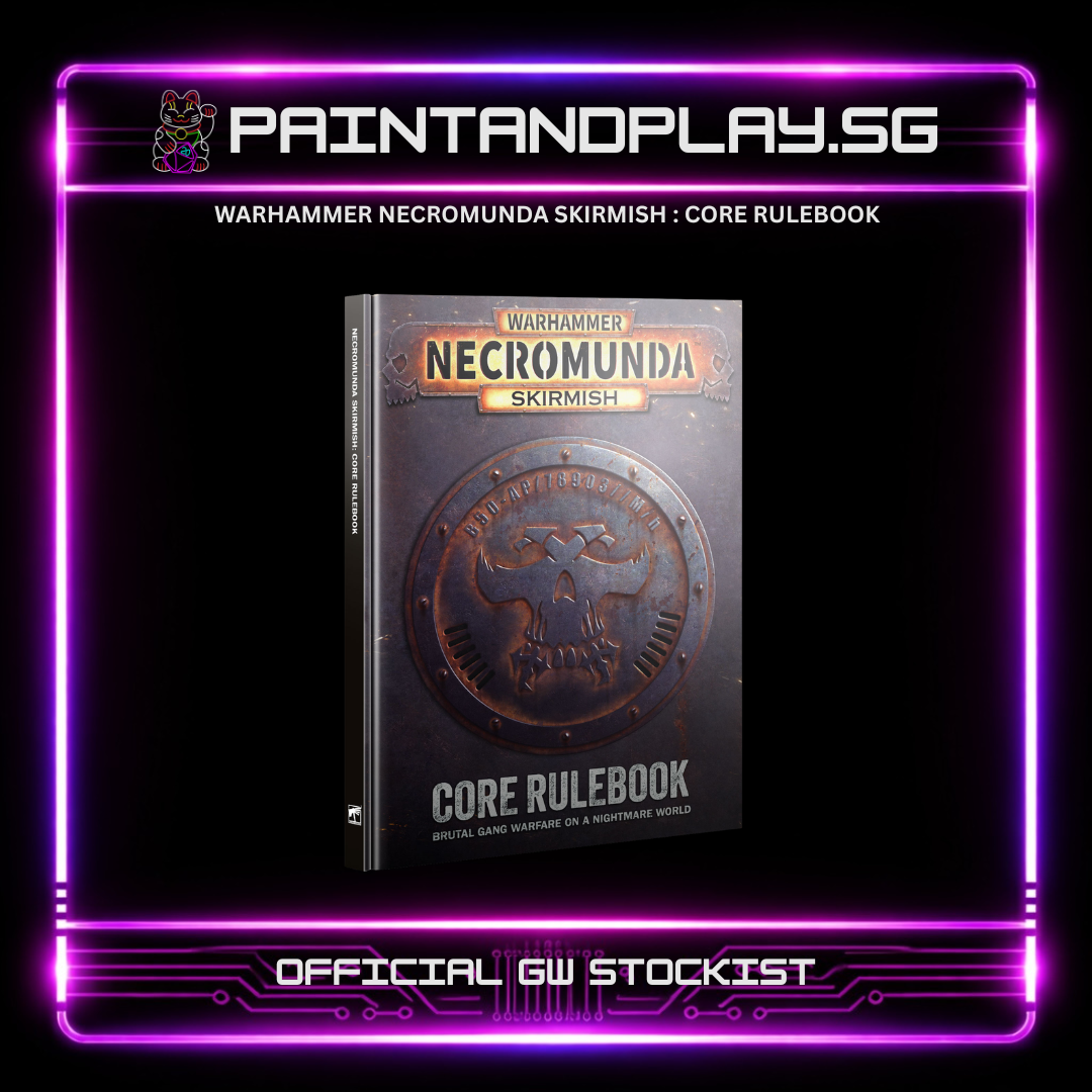 NECROMUNDA CORE RULEBOOKS & GANG TACTICS EXPANSIONS COLLECTION