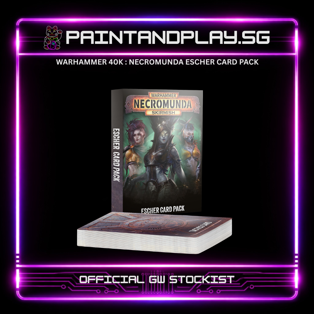 WARHAMMER 40K : NECROMUNDA ESCHER CARD PACK