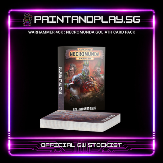 WARHAMMER 40K : GOLIATH CARD PACK