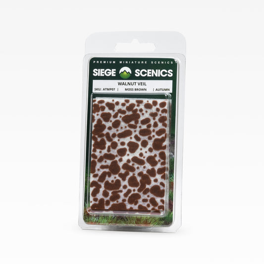 SIEGE SCENICS: MOSS PADS WALNUT VEIL