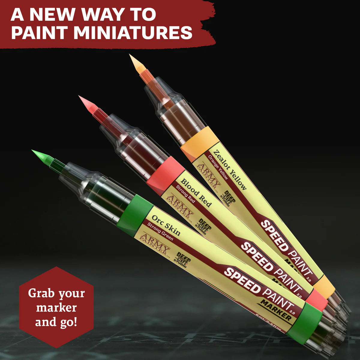 THE ARMY PAINTER: SPEEDPAINT MARKERS INTRODUCTORY SET