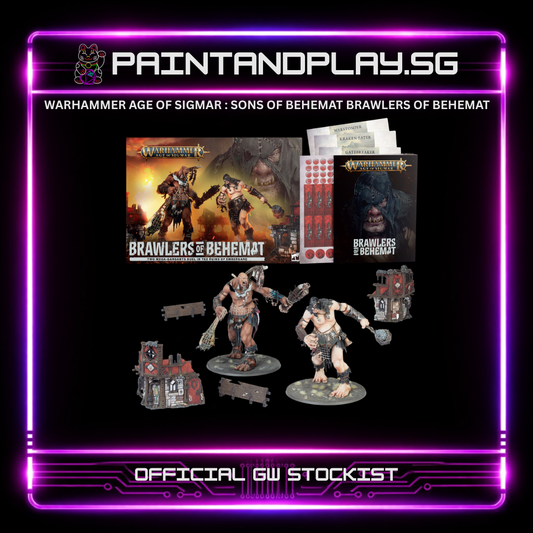 WARHAMMER AGE OF SIGMAR : SONS OF BEHEMAT BRAWLERS OF BEHEMAT