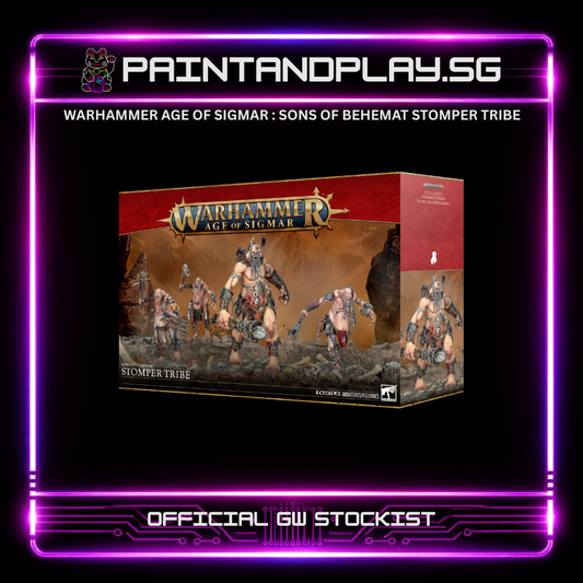 WARHAMMER AGE OF SIGMAR : SONS OF BEHEMAT STOMPER TRIBE