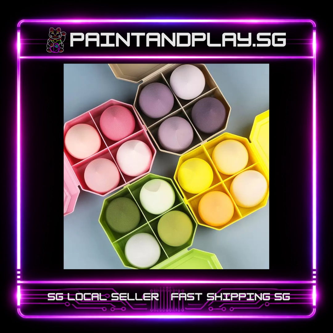 SPONGE CHOP SET (4PC) - SPONGES FOR MINIATURE PAINTING