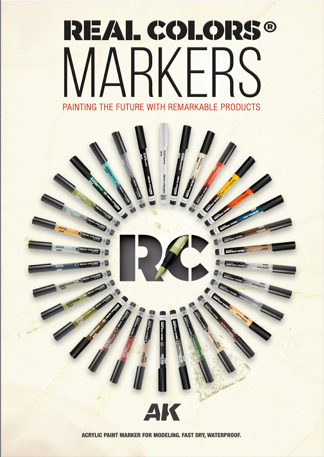 AK INTERACTIVE REAL COLORS MARKERS WEAPONS SET