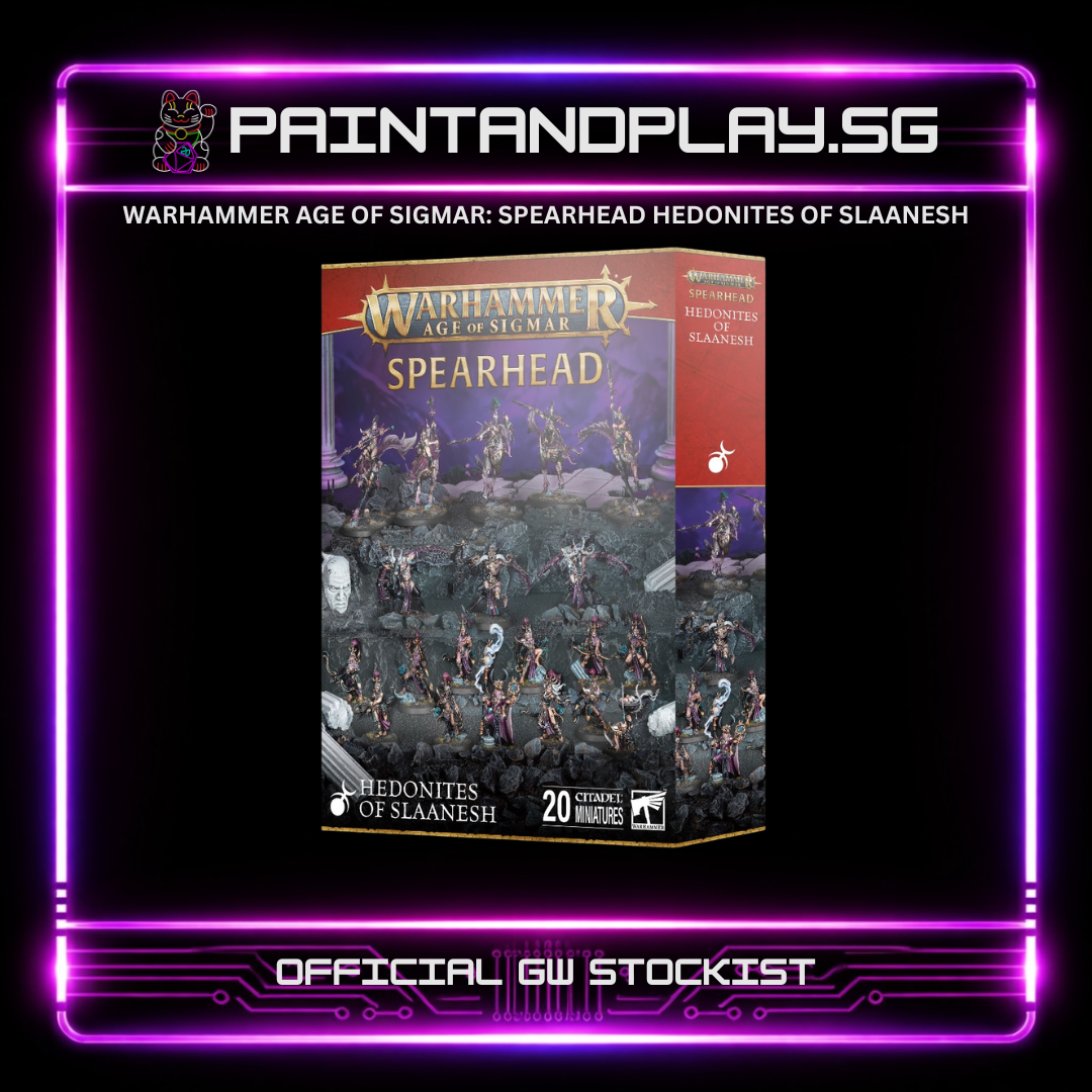 WARHAMMER AGE OF SIGMAR: SPEARHEAD HEDONITES OF SLAANESH