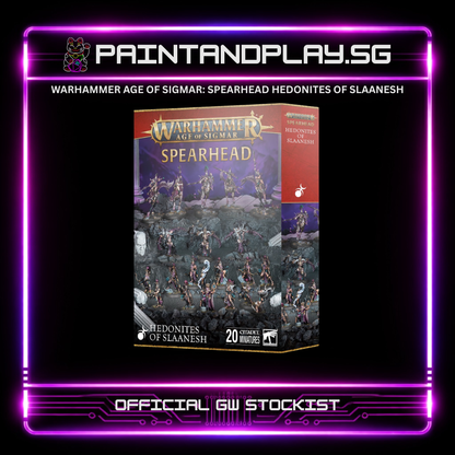 WARHAMMER AGE OF SIGMAR: SPEARHEAD HEDONITES OF SLAANESH