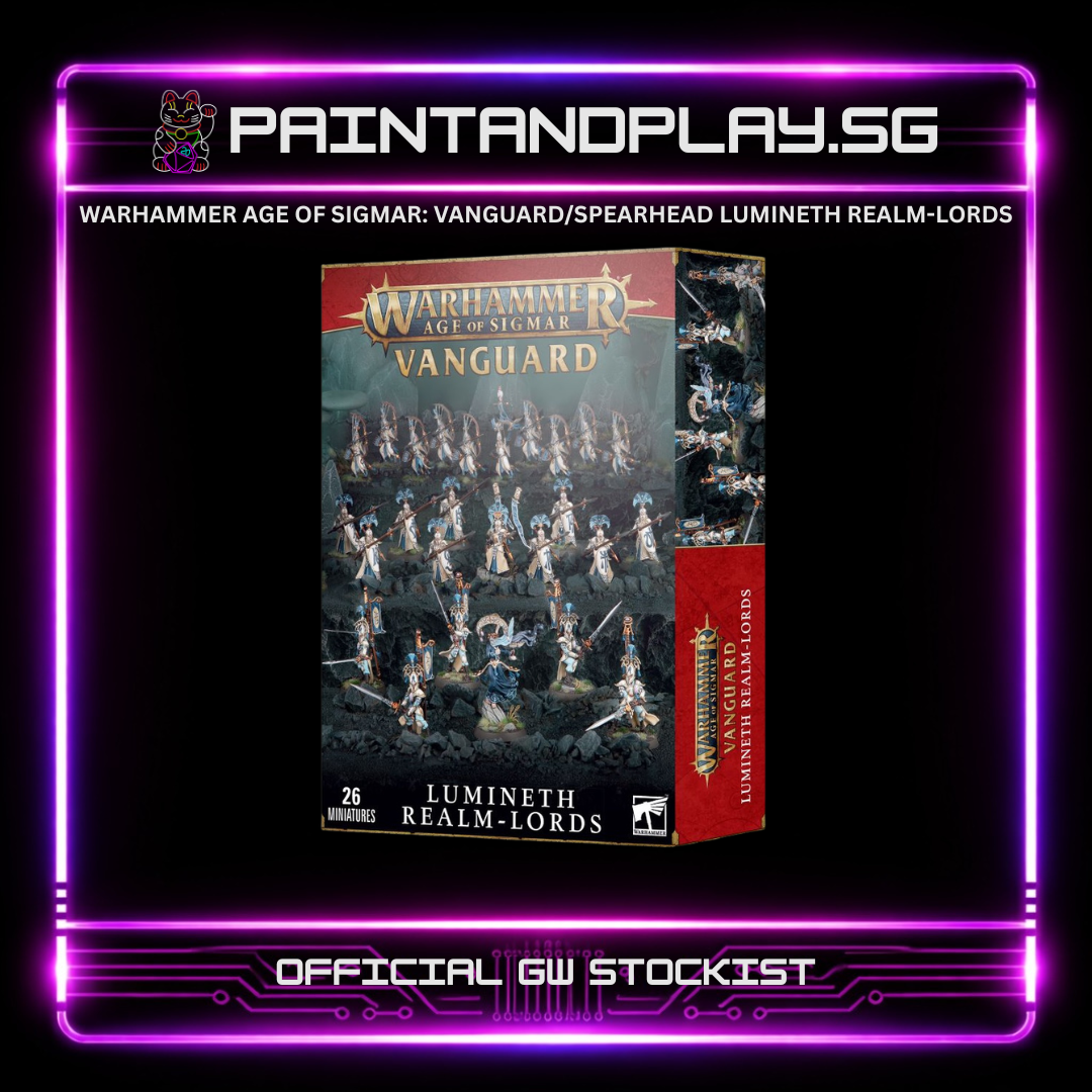 WARHAMMER AGE OF SIGMAR: VANGUARD/SPEARHEAD LUMINETH REALM-LORDS