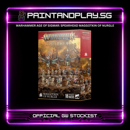 WARHAMMER AGE OF SIGMAR: SPEARHEAD MAGGOTKIN OF NURGLE
