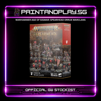 WARHAMMER AGE OF SIGMAR: SPEARHEAD ORRUK WARCLANS