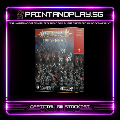WARHAMMER AGE OF SIGMAR: SPEARHEAD SOULBLIGHT GRAVELORDS BLOODCRAVE HUNT