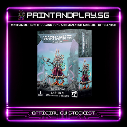 WARHAMMER 40K: THOUSAND SONS ARMY SQUAD HUB - MAGNUS, RUBRICS & TZAANGORS
