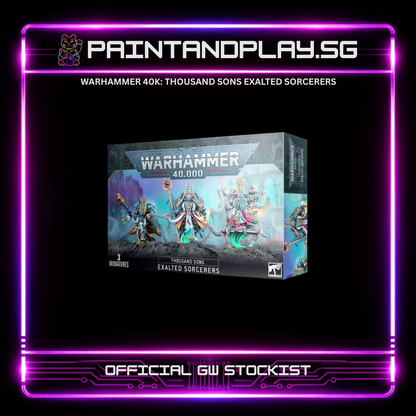 WARHAMMER 40K: THOUSAND SONS ARMY SQUAD HUB - MAGNUS, RUBRICS & TZAANGORS