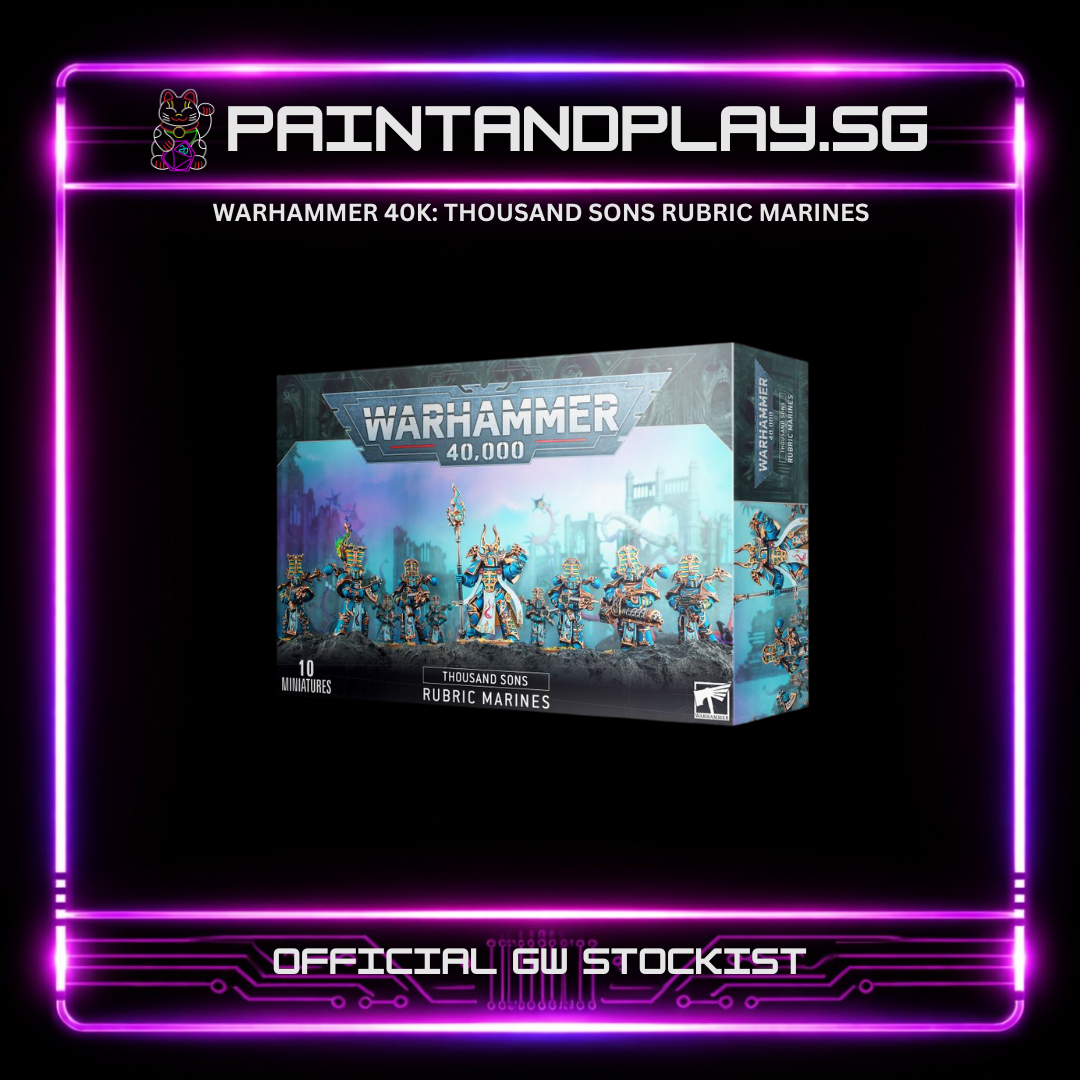 WARHAMMER 40K: THOUSAND SONS ARMY SQUAD HUB - MAGNUS, RUBRICS & TZAANGORS